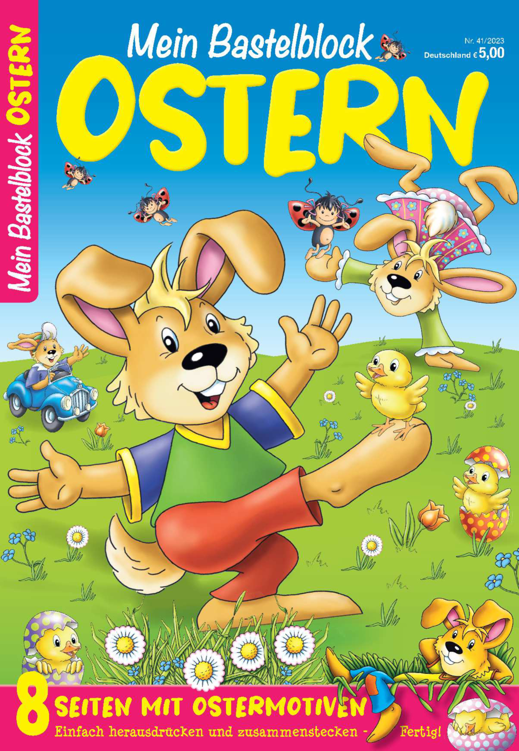 Magazin Produktbild: Mein Bastelblock Nr. 41/2023 - Ostern