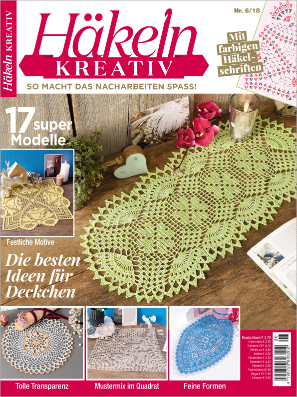 Magazin Produktbild: Häkeln kreativ - Die besten Ideen für Deckchen