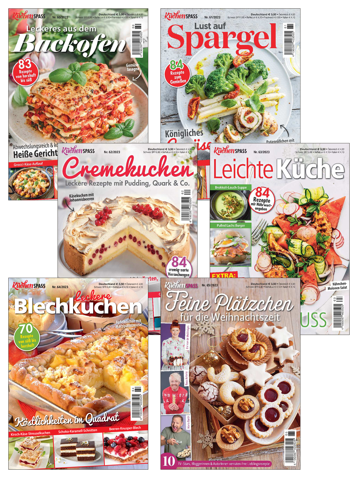 KüchenSPASS E-Paper-Archiv 2023-alle Ausgaben als E-Paper-Sparpaket Magazin Produktbild: KüchenSPASS E-Paper-Archiv 2023-alle Ausgaben als E-Paper-Sparpaket