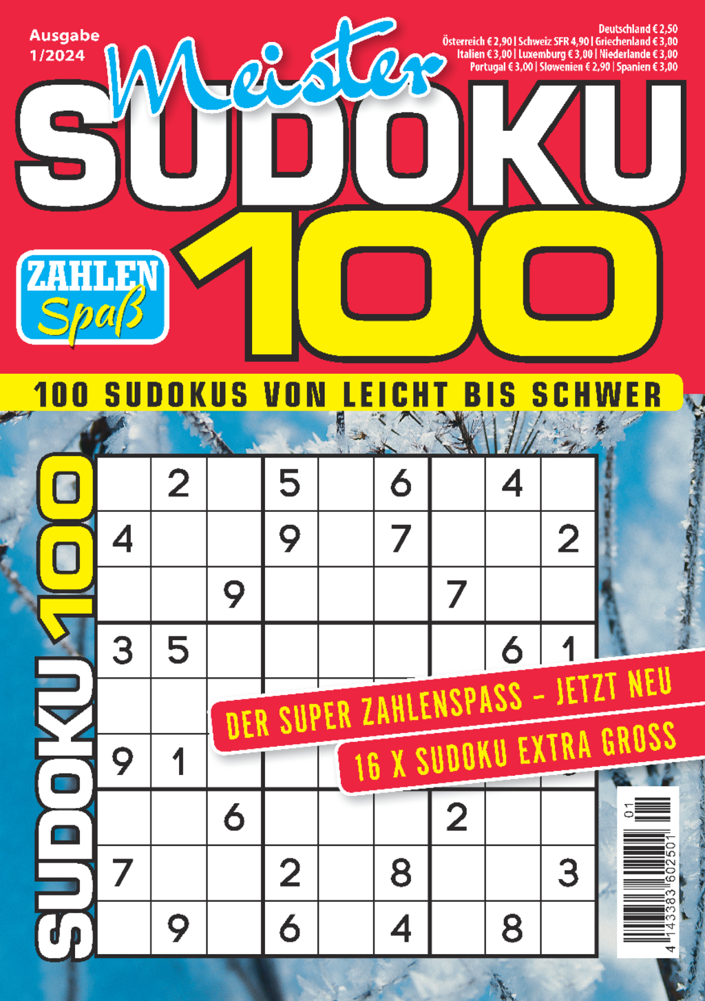 Meister Sudoku 100 01/2024
