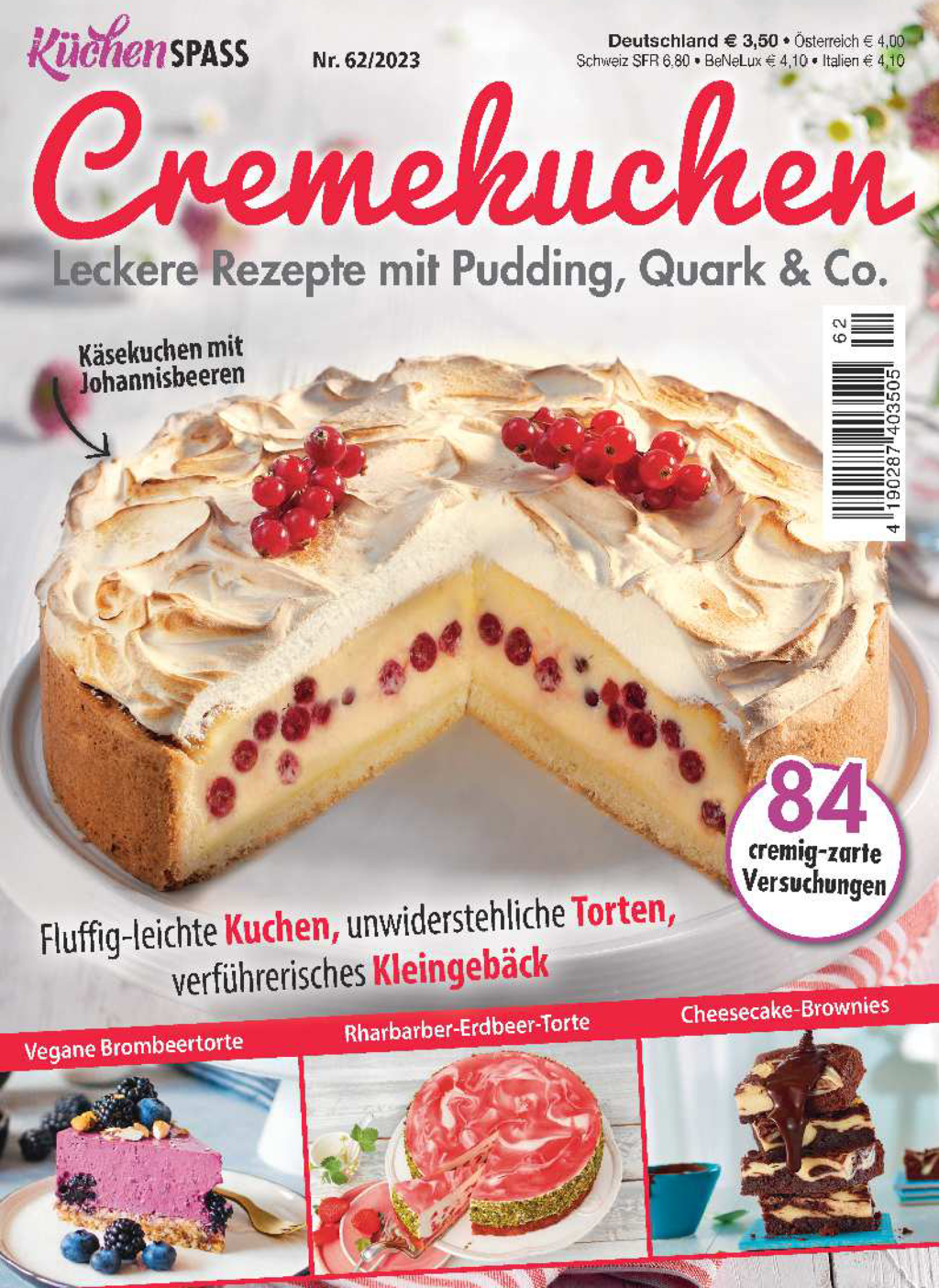 Magazin Produktbild: KüchenSPASS 62/2023 - Cremige Versuchungen