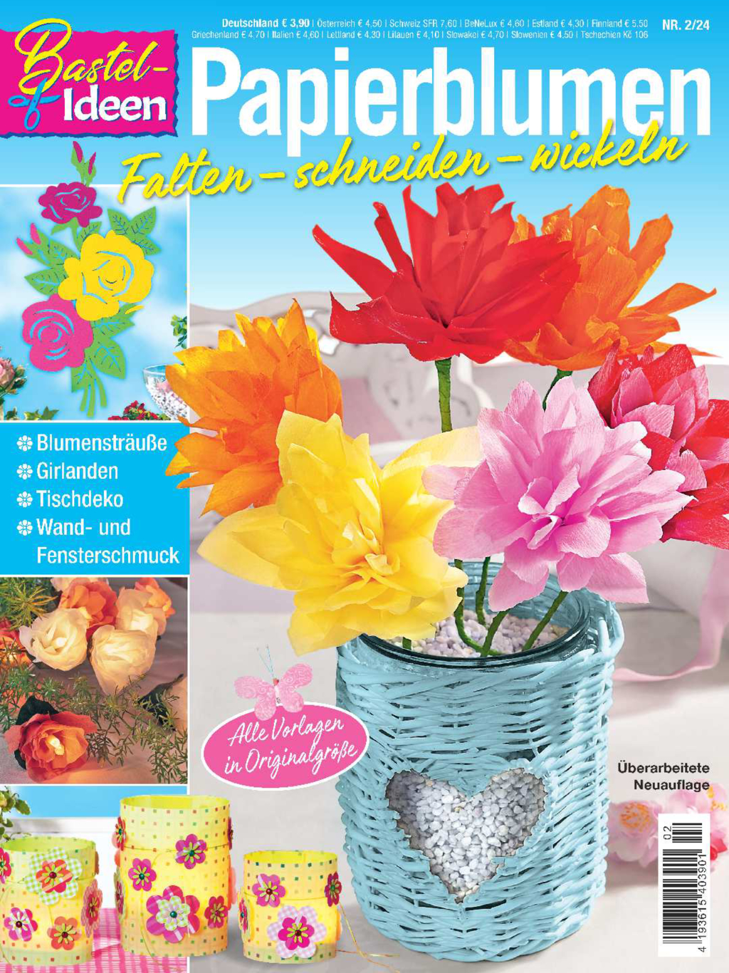 Magazin Produktbild: Bastel-Ideen BLD 24002 - Papierblumen