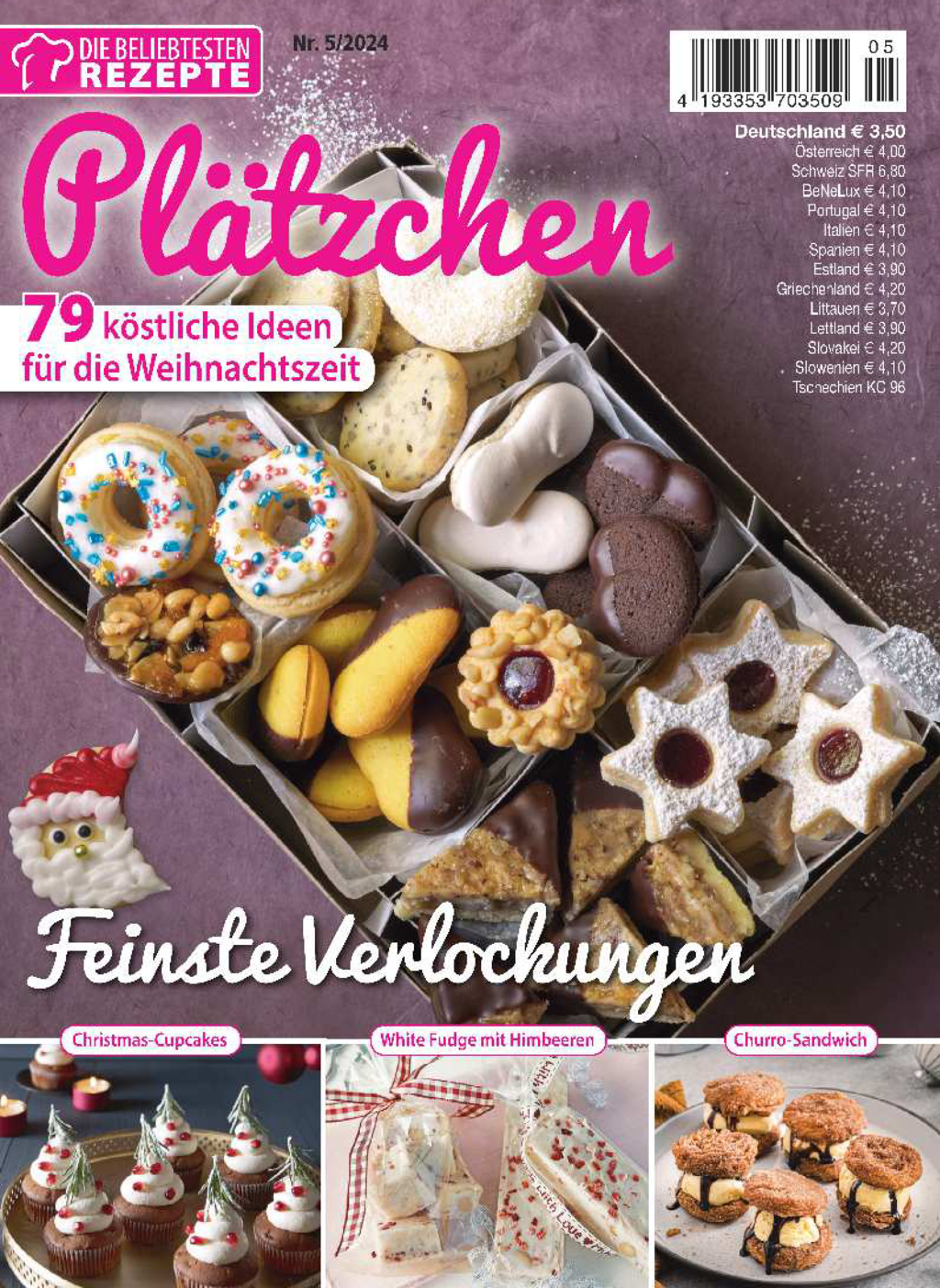 Magazin Produktbild: Die beliebtesten Rezepte 5/2024 - Plätzchen