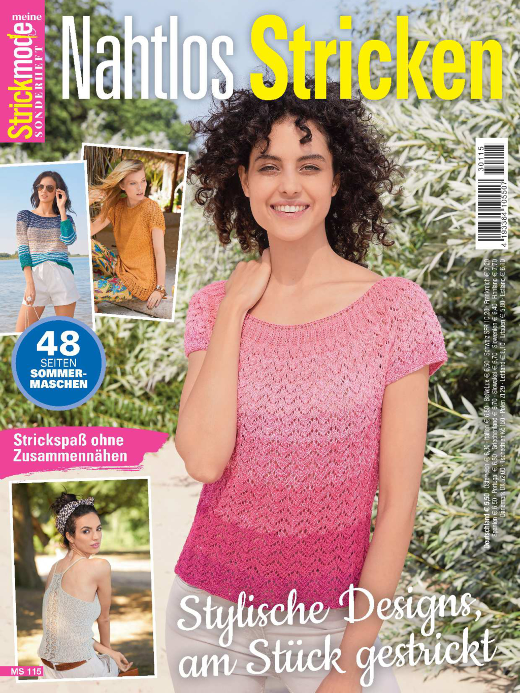 Magazin Produktbild: Meine Strickmode Sonderheft MS 115 - Nahtlos Stricken