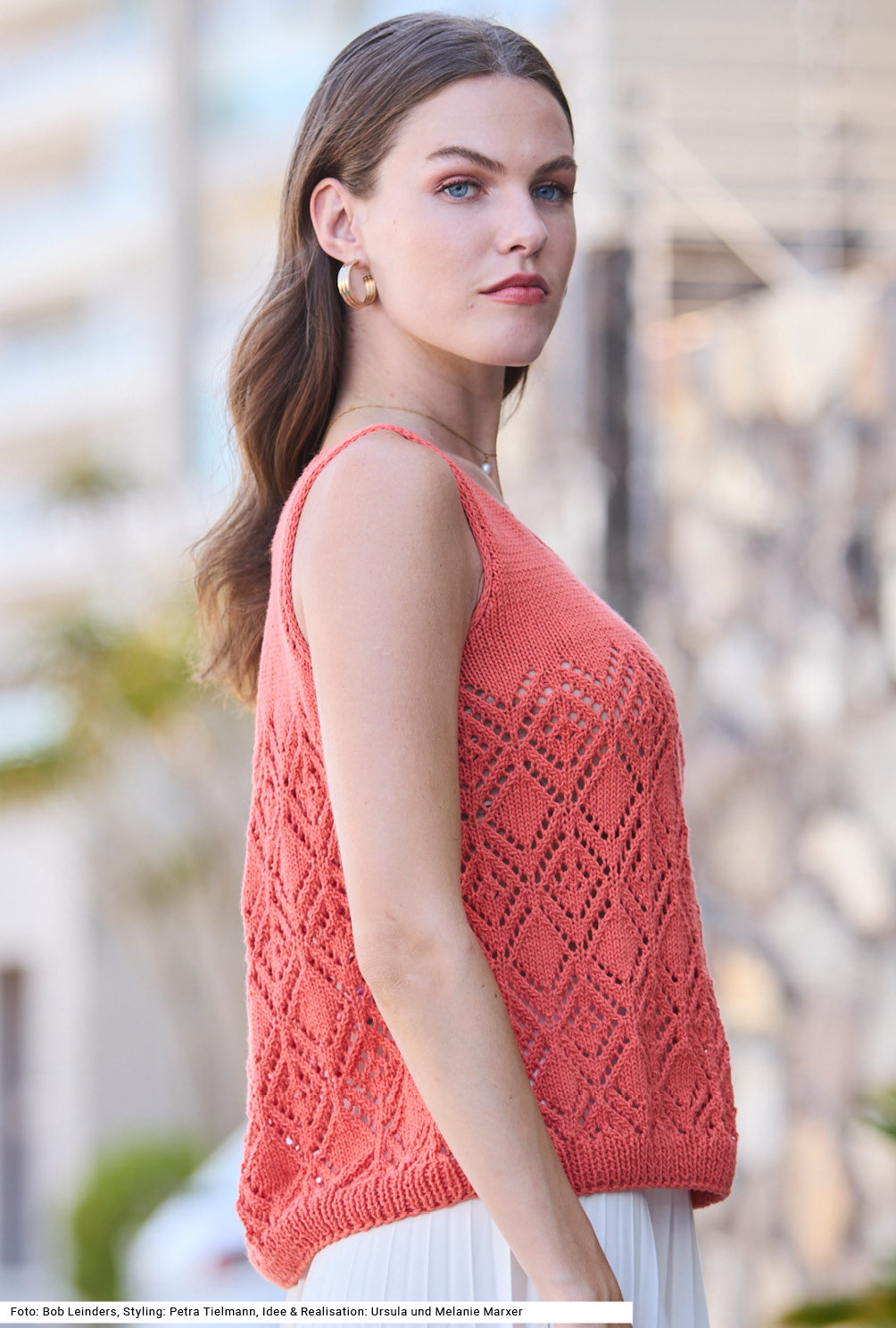 Modellansicht Bild 4: Top und Häkeltasche