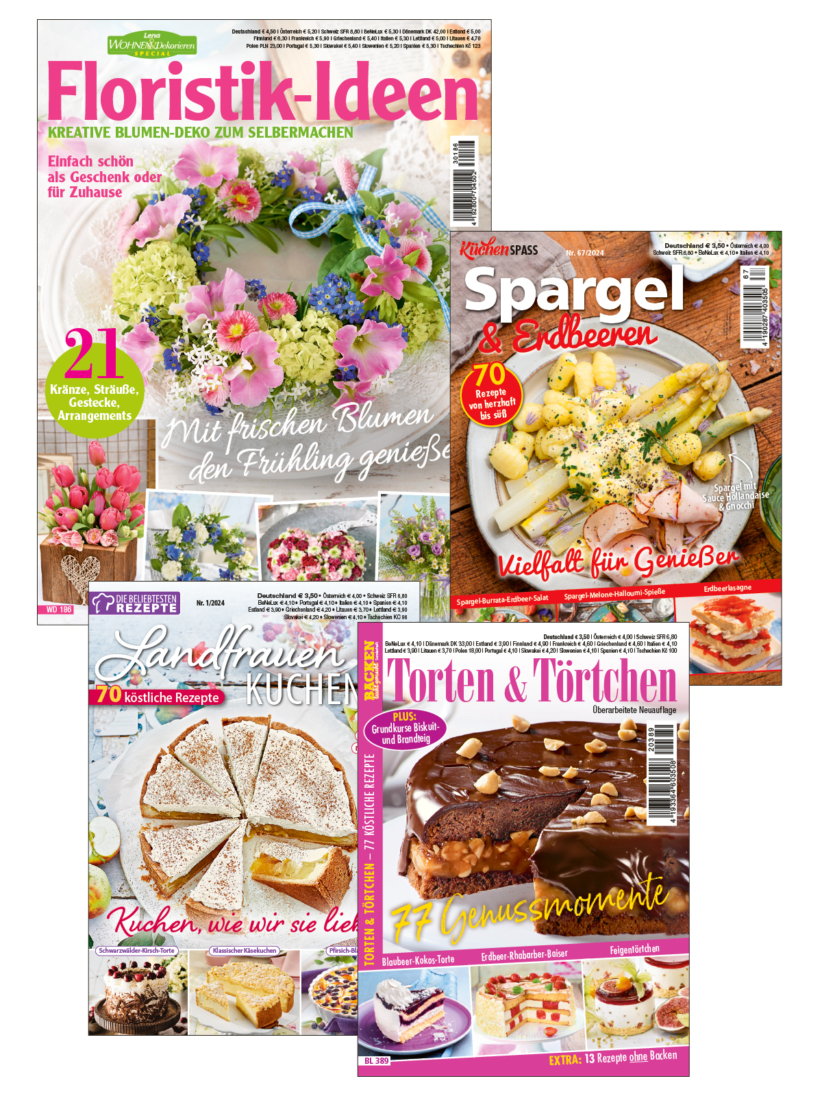 Sparpaket Produktbild: Kreatives und Genießer Bundle ZuBu10/24