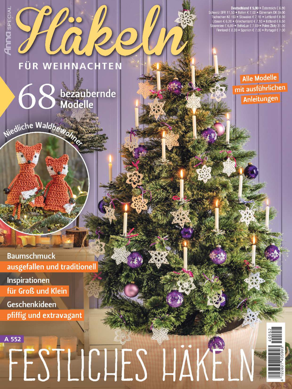 Magazin Produktbild: Anna Special A 552 - Häkeln für Weihnachten