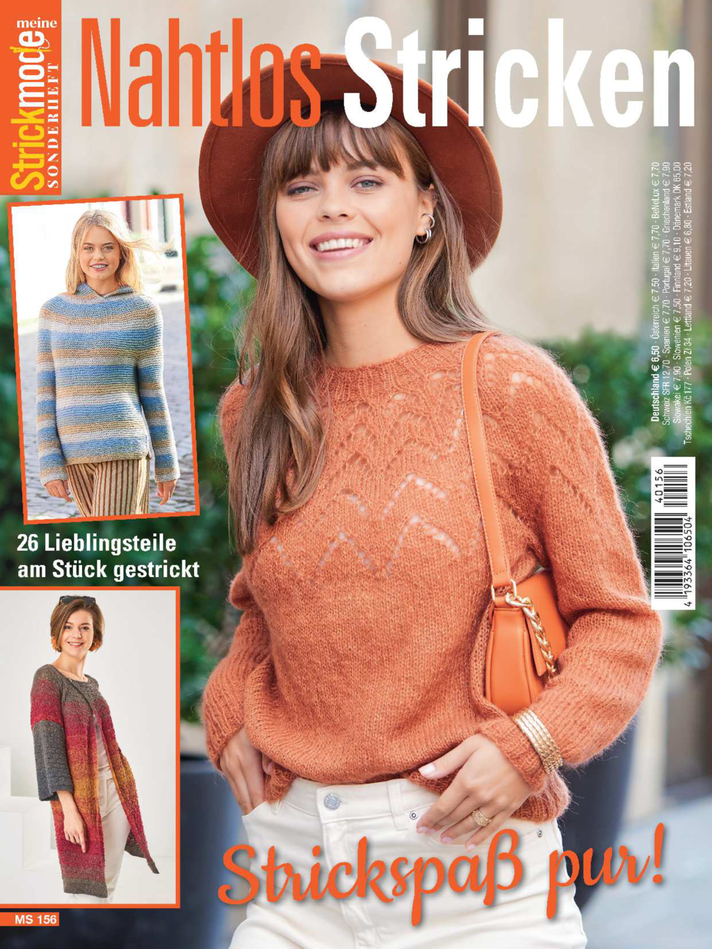 Magazin Produktbild: Meine Strickmode Sonderheft MS 156 - Nahtlos stricken