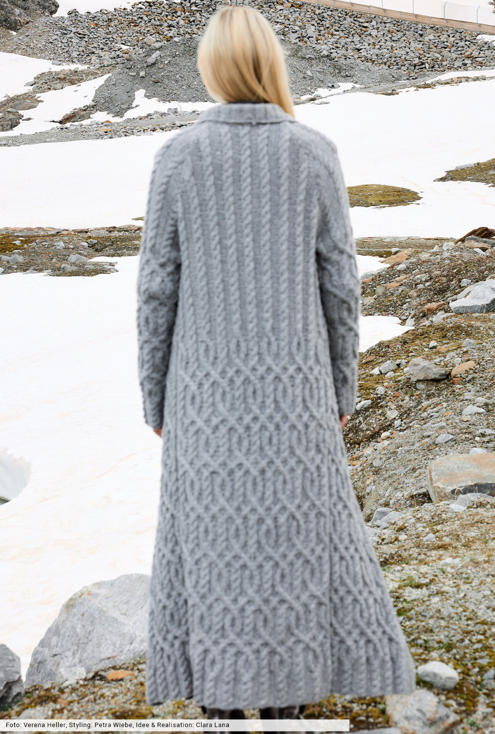 Modellansicht Bild 6: Mantel mit Zopfstrukturen