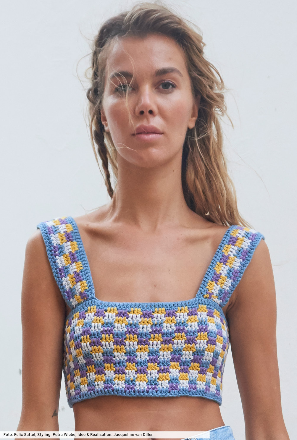 Modellansicht Bild 2: Gehäkeltes Bustier