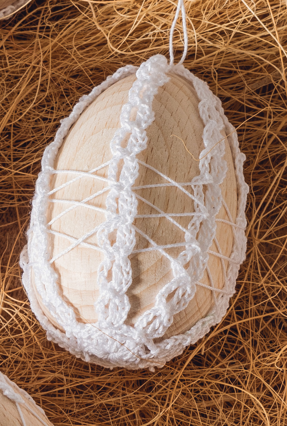 Hauchzarte Lace-Eier