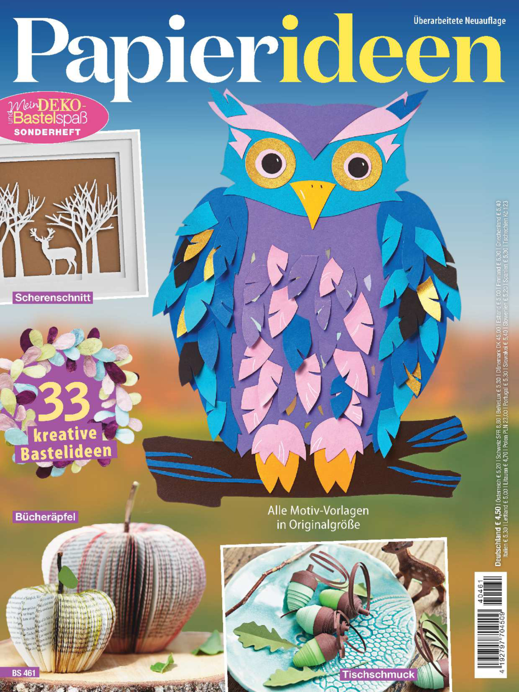 Magazin Produktbild: Mein Deko- und Bastelspaß Sonderheft BS 461 - Papierideen