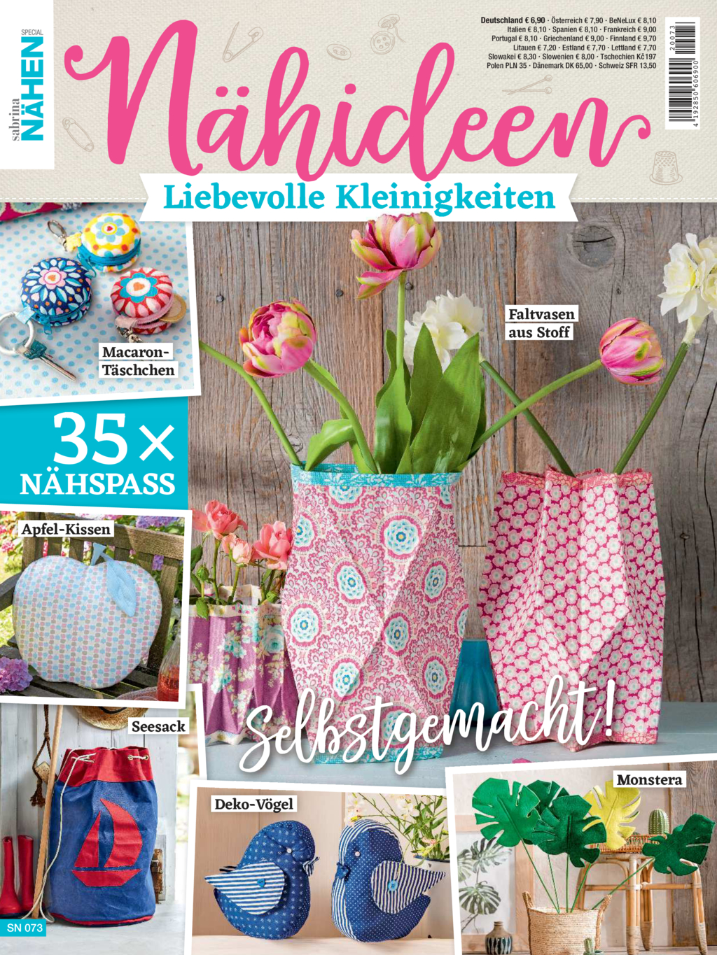 Sabrina Nähen Special SN 073 - Selbstgemacht Magazin Produktbild: Sabrina Nähen Special SN 073 - Selbstgemacht