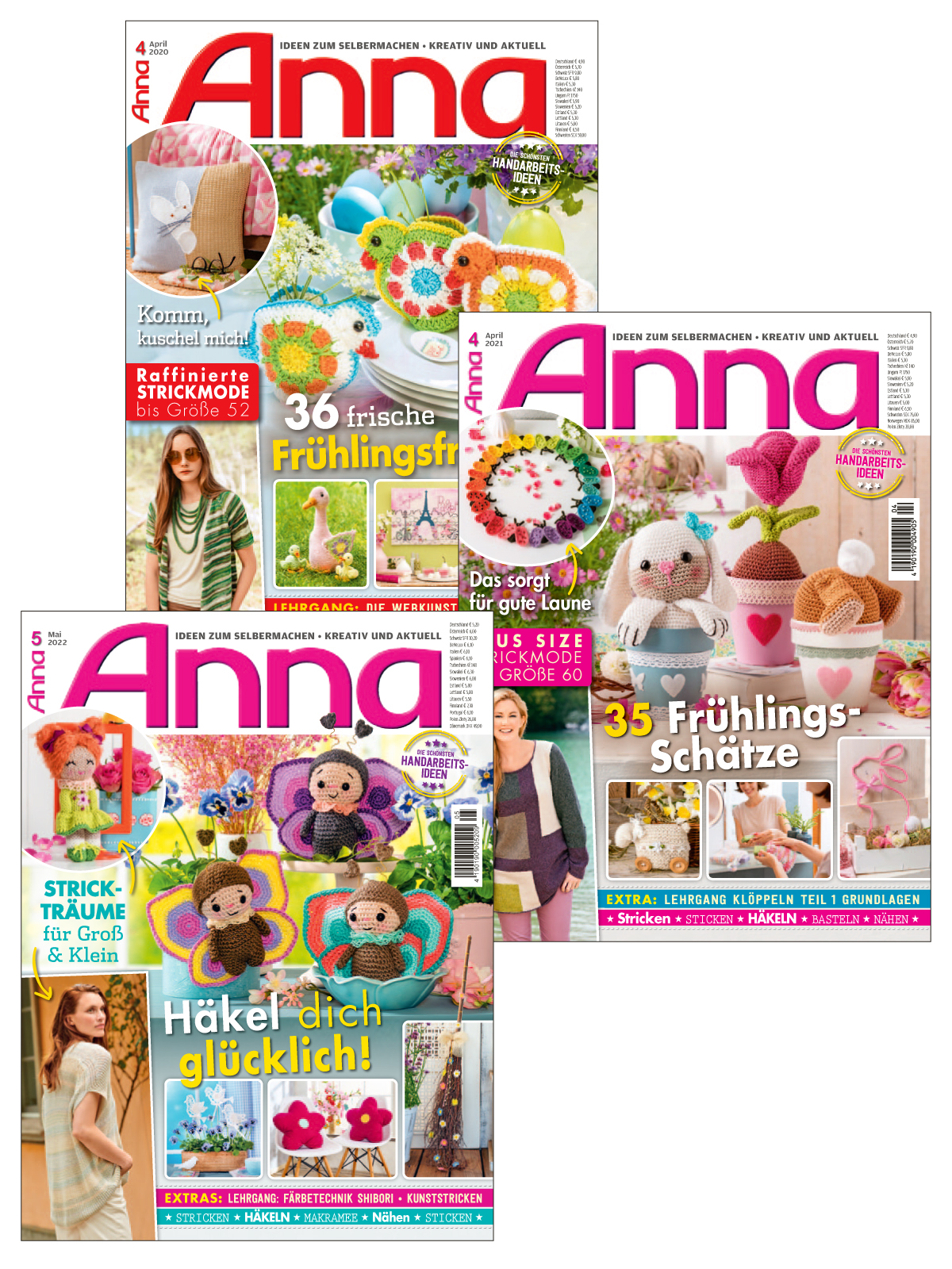 Handarbeits Bundle HaB19/23: Anna 20 004 + 21 004 + 22 005