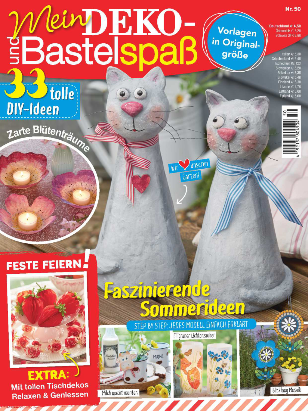 Magazin Produktbild: Mein Deko- u. Bastelspass E-Paper-Archiv 2023-alle Ausgaben als E-Paper-Sparpaket