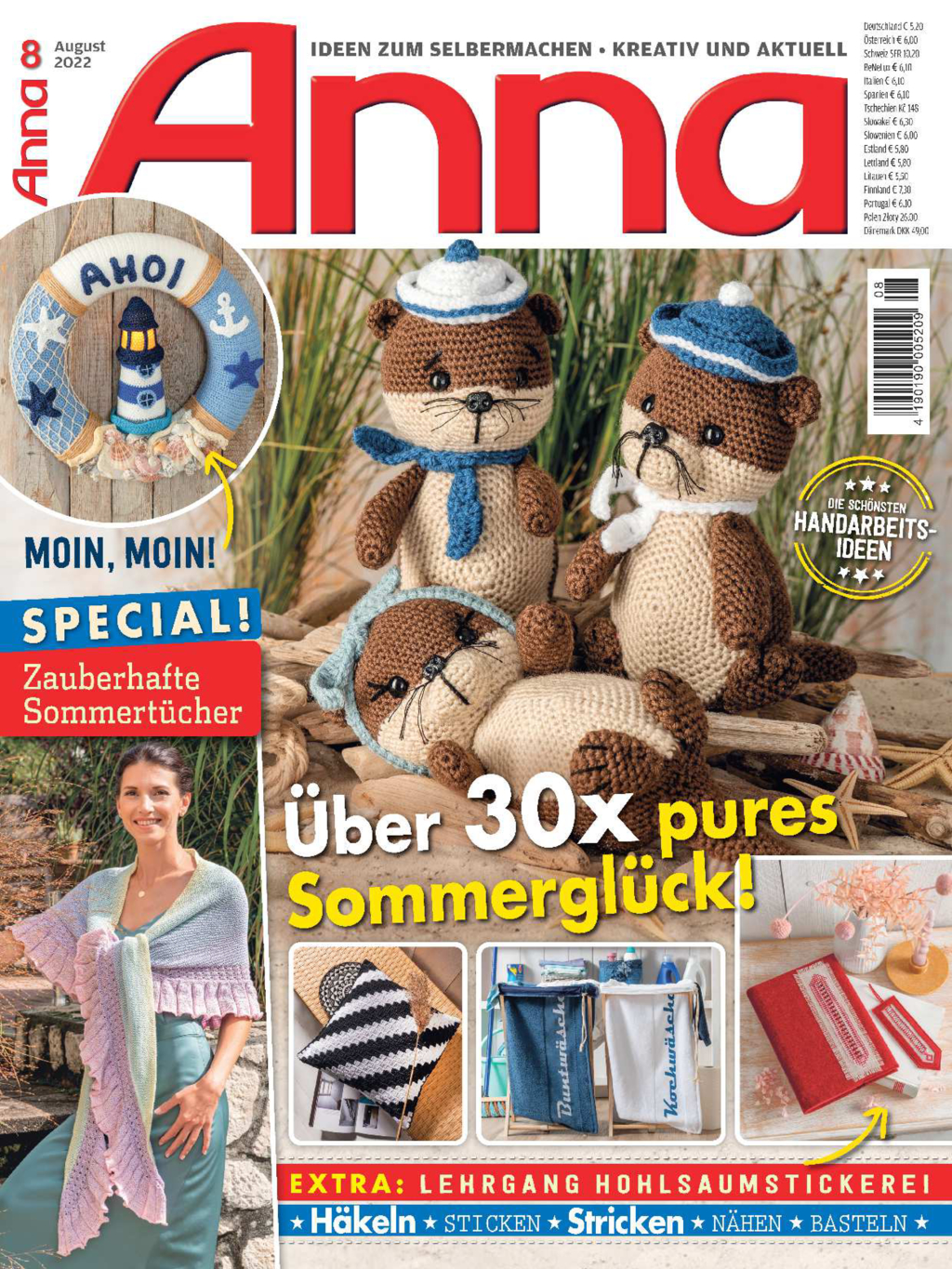E-Paper: Anna Nr. 8/2022 - 30 x pures Sommerglück!