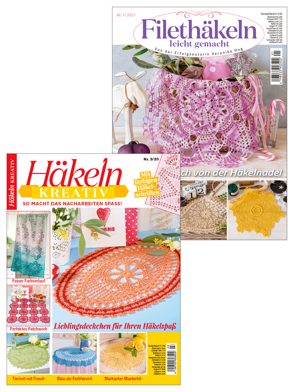 Häkel Bundle HaBu8/22: Filethäkeln l.g. 21 001 + Häkeln kreativ 20 003