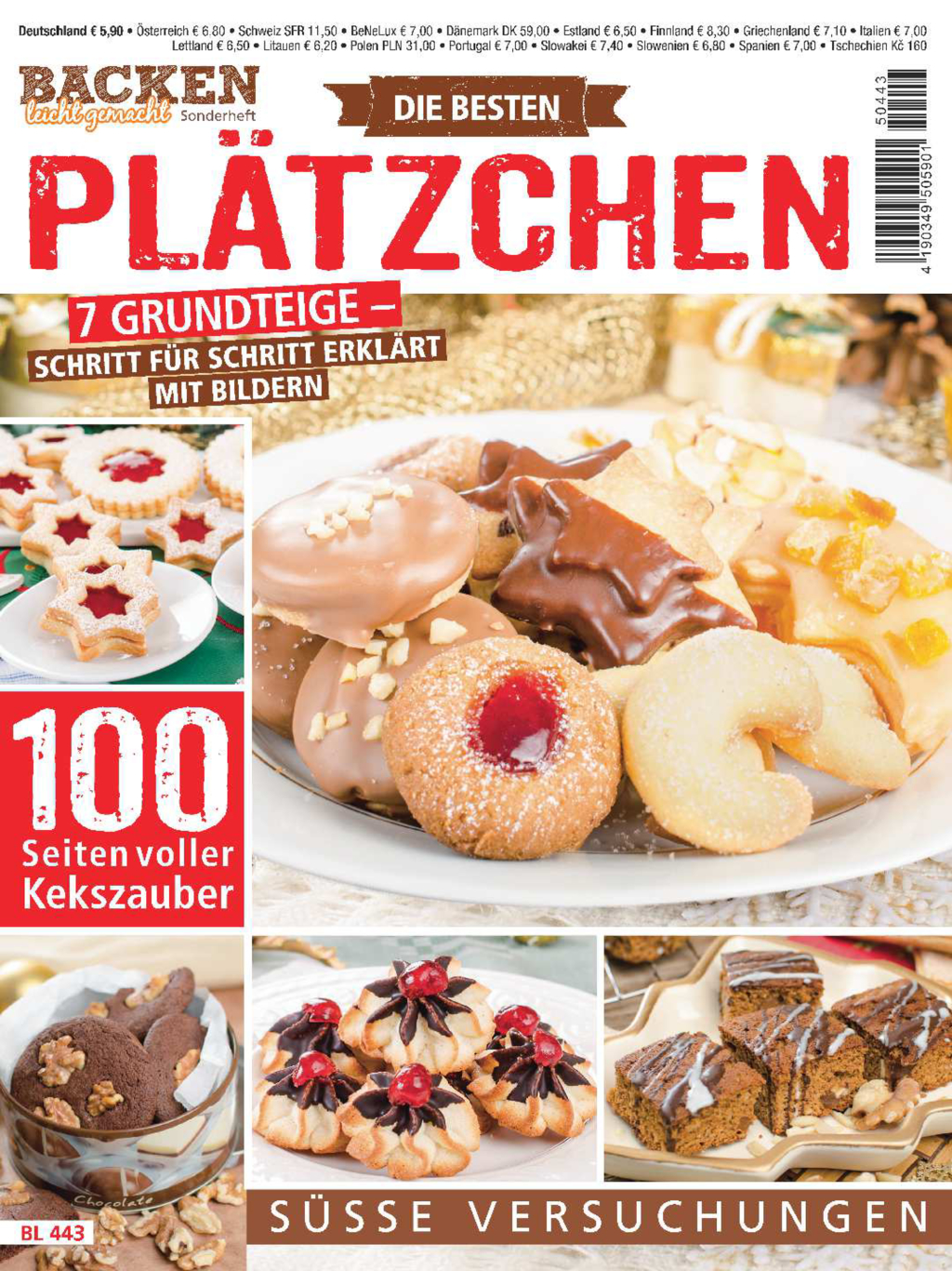 Magazin Produktbild: Backen leicht gemacht Sonderheft BL 443 - Die besten Plätzchen