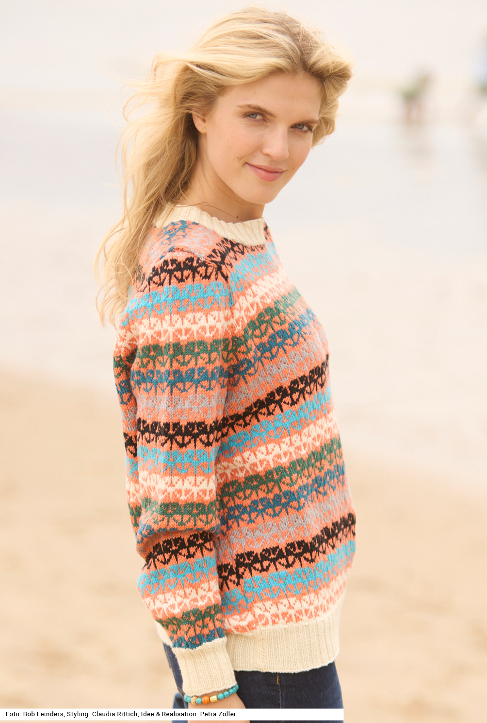 Modellansicht Bild 4: Pulli mit Jacquardmuster