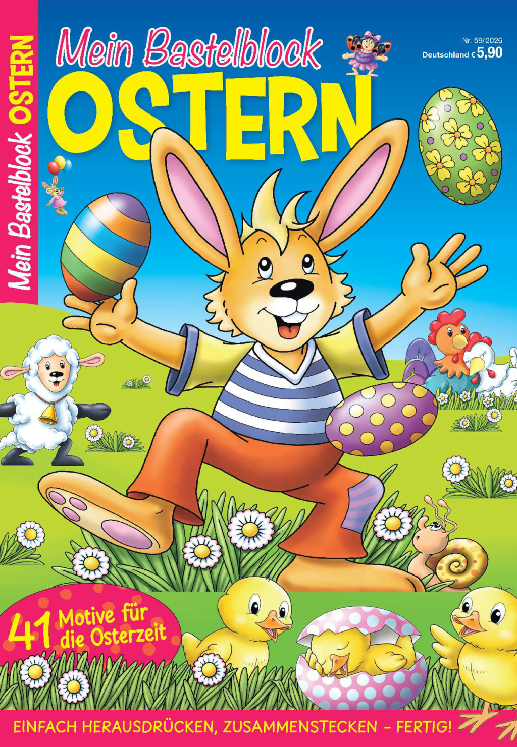 Magazin Produktbild: Mein Bastelblock Nr. 59/2026 - Ostern