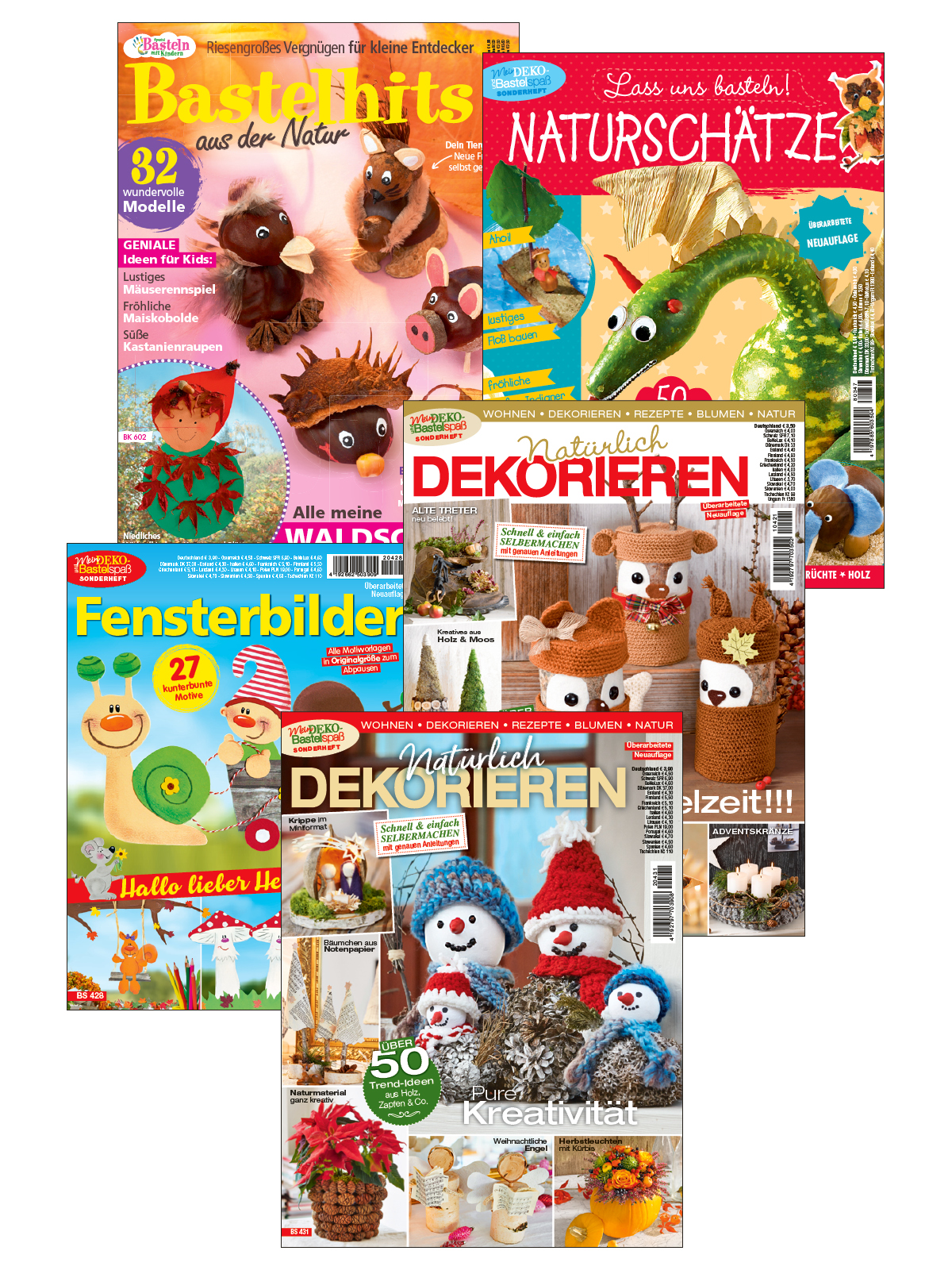 Herbst Bastel Bundle: BS 347 + BS 421 + BS 428 + BS 431 + BK 602