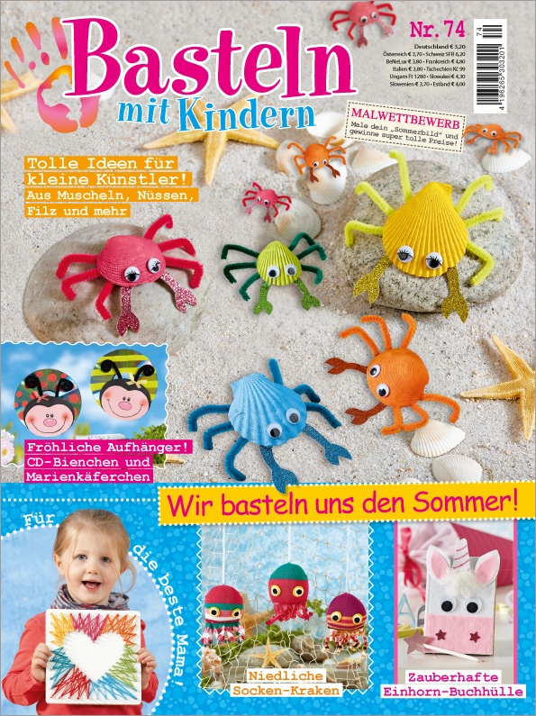 Basteln Mit Kindern Nr 74 2018 Wir Basteln Uns Den Sommer