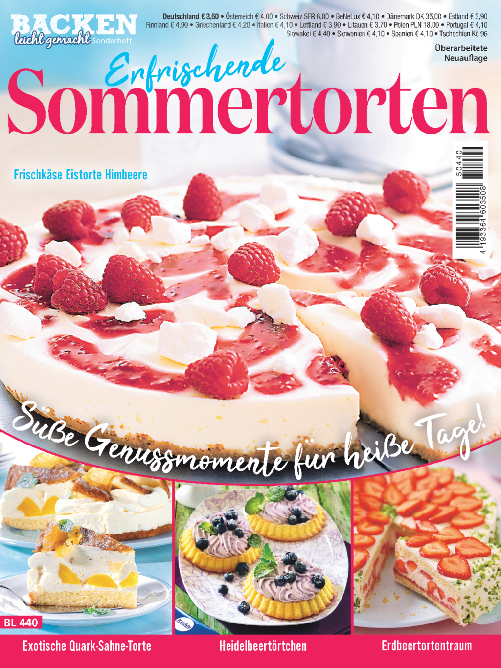 Magazin Produktbild: Backen leicht gemacht Sonderheft BL 440 - Sommertorten