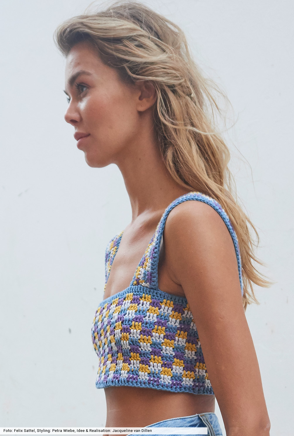 Modellansicht Bild 3: Gehäkeltes Bustier