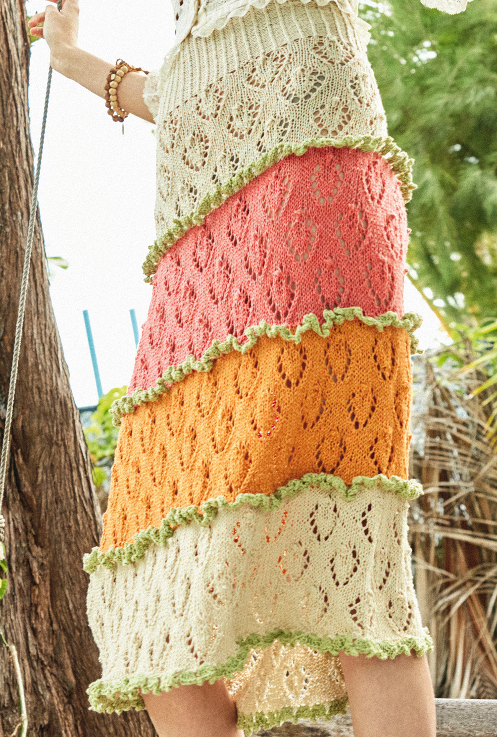 Modellansicht Bild 4: Verspielter Stufenrock