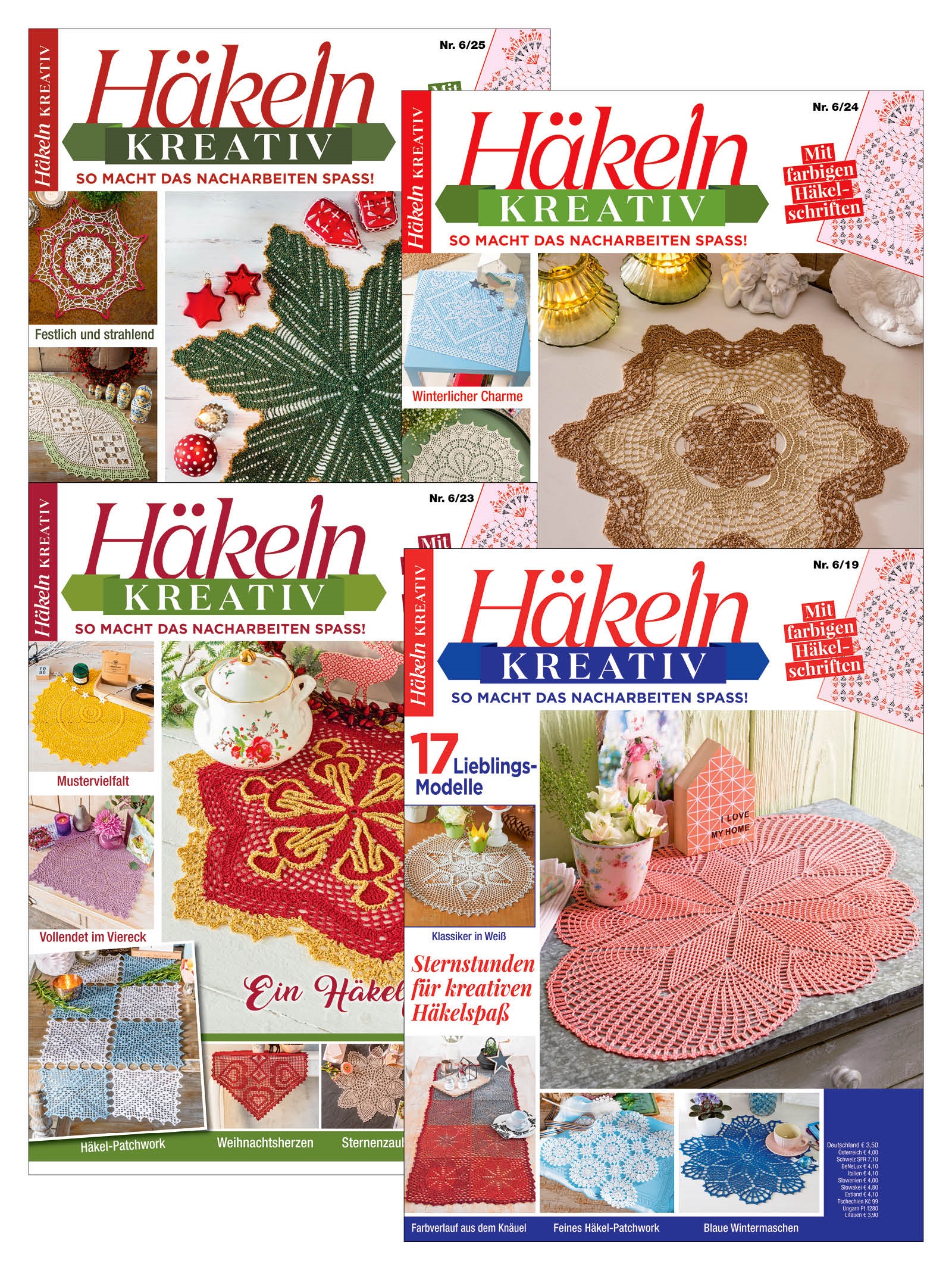 Sparpaket Produktbild: Häkeln kreativ-Bundle HaB25222