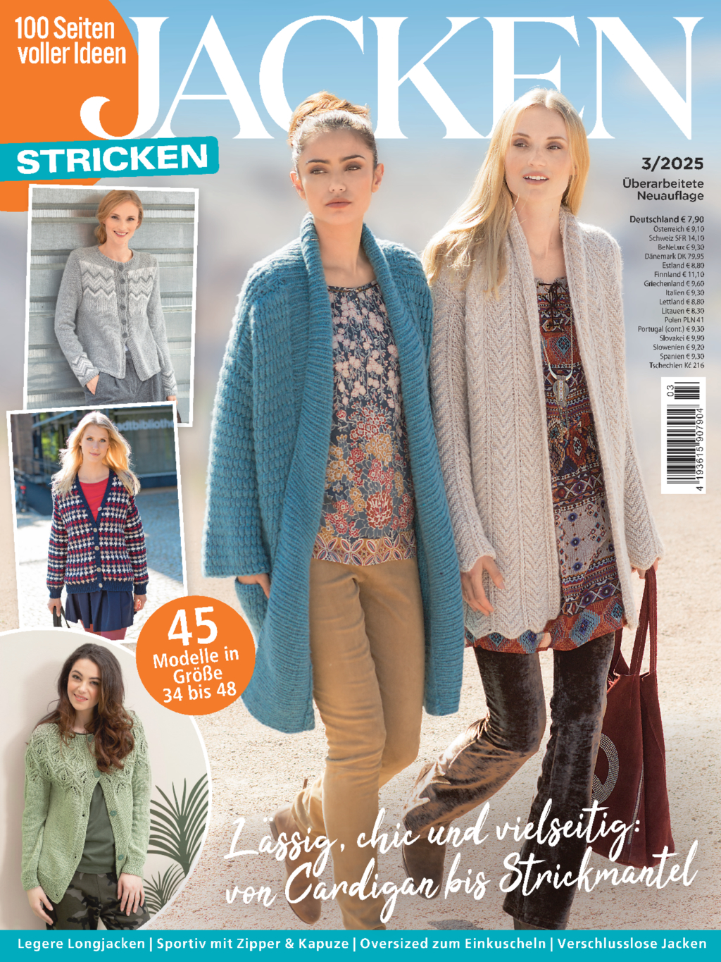 Magazin Produktbild: Hundert Seiten voller Ideen 3/2025 - Jacken