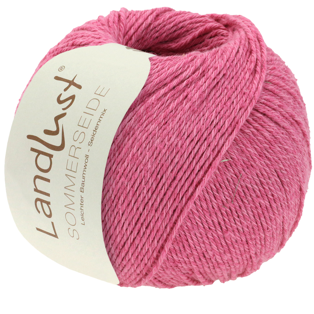 Garnbild Lana Grossa Landlust Sommerseide Pink Nr. 33