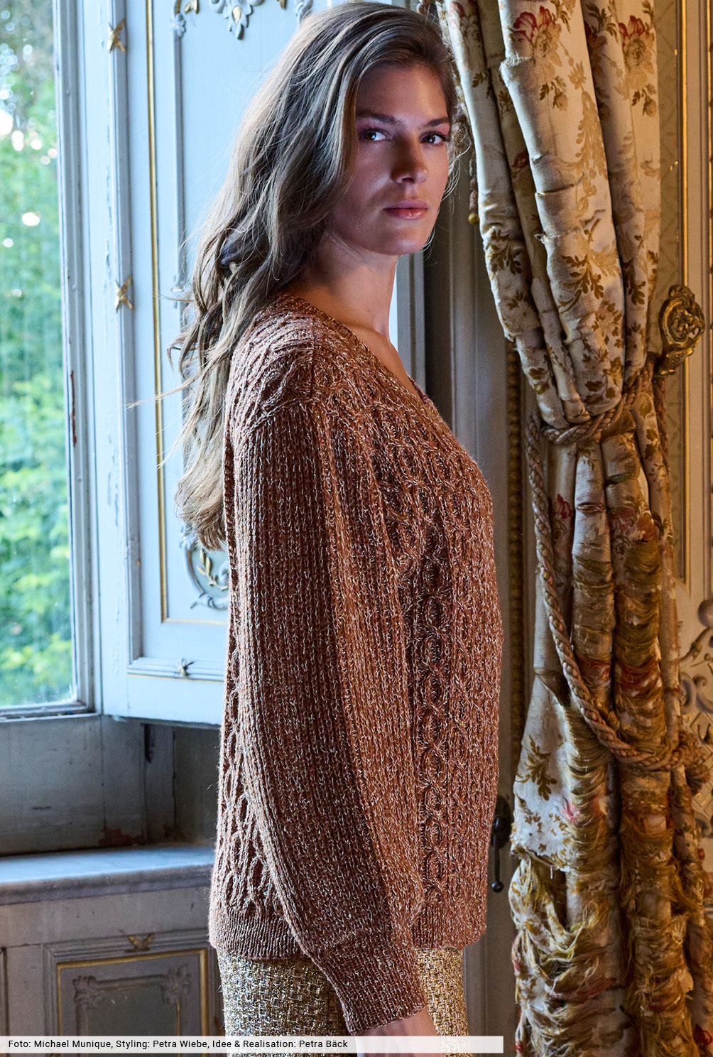 Modellansicht Bild 4: Pulli mit Zopfstrukturen