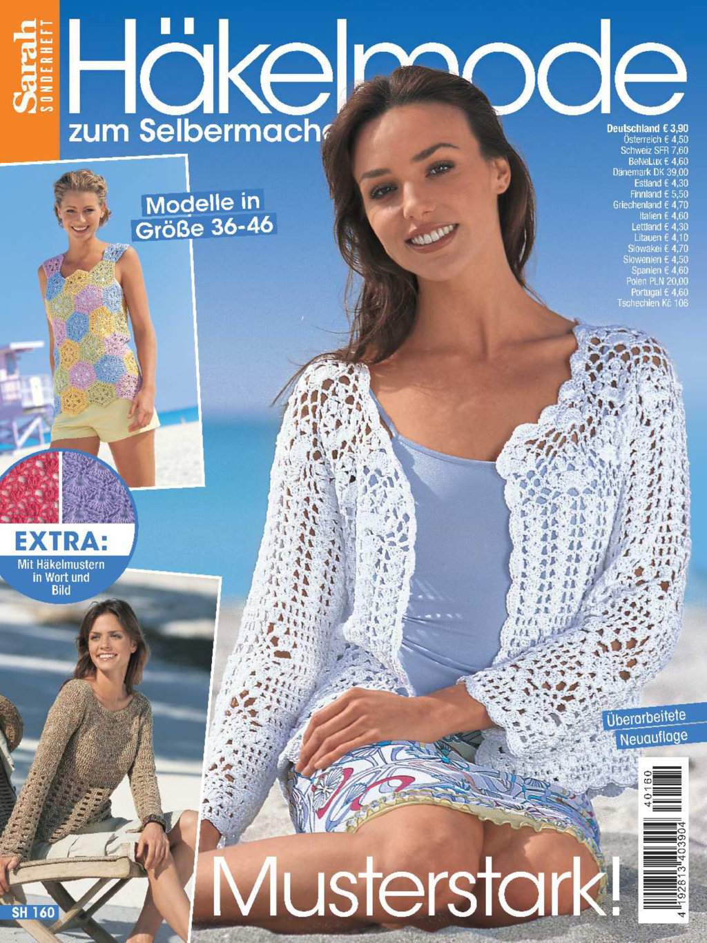 Sarah Sonderheft SH 160 - Häkelmaschen Magazin Produktbild: Sarah Sonderheft SH 160 - Häkelmode