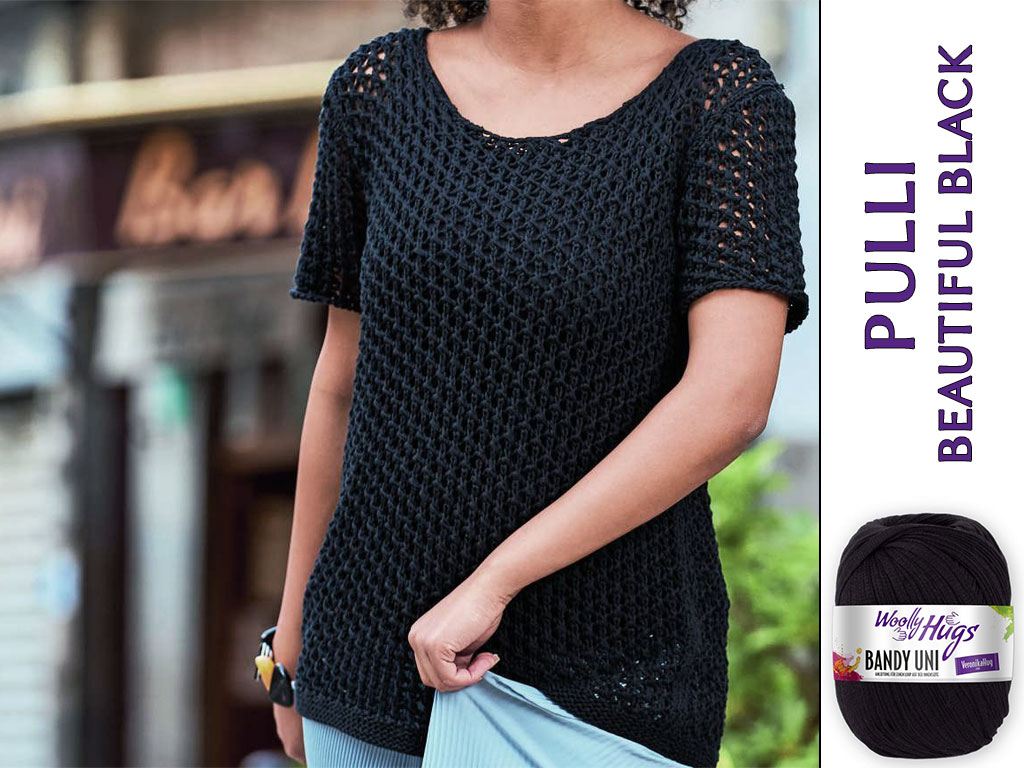 Modellansicht Bild 4: Klassisches, schwarzes Shirt