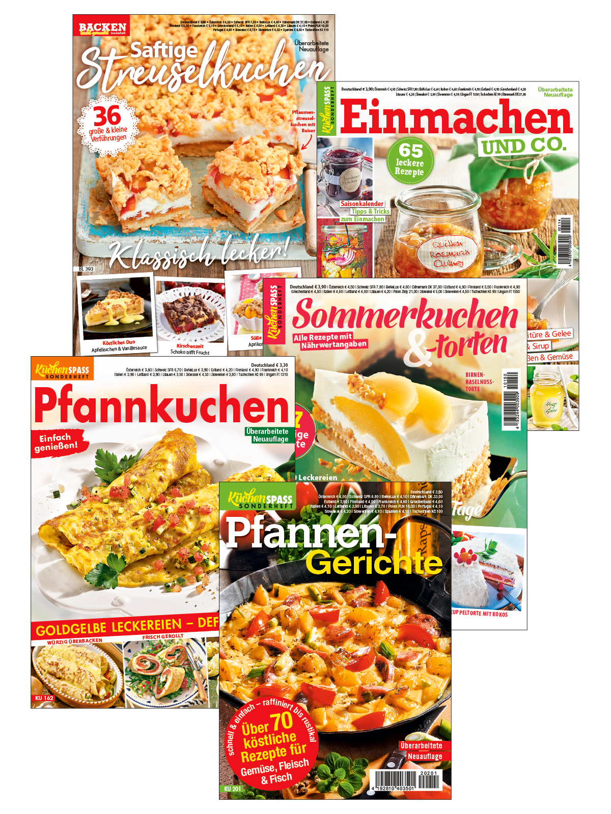 Lieblingsrezepte-Bundle KBu11/23: Backen leicht gemacht SH BL 393+Küchenspaß SH KU 114 +