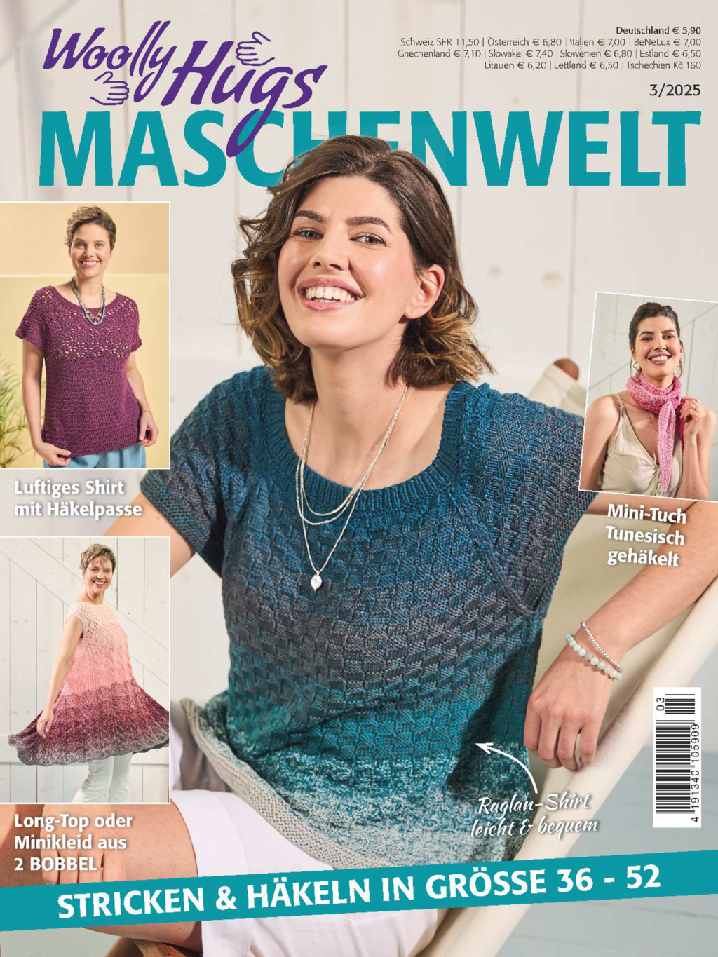 Sparpaket Produktbild: WOOLLY HUGS E-Paper Archiv 2025 - alle Ausgaben als E-Paper Sparpaket