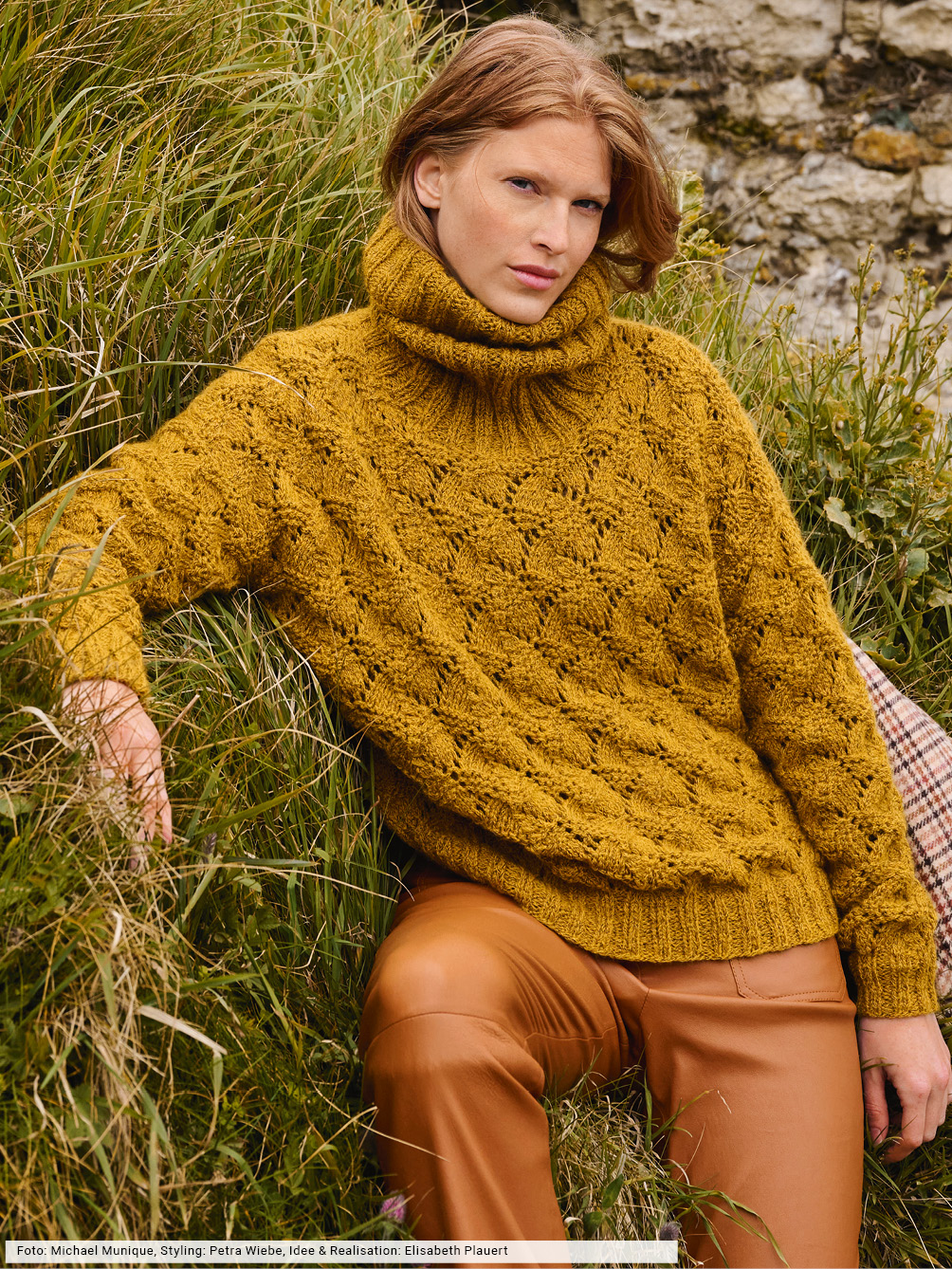 Modellansicht Bild 1: Pulli mit Lochstrukturen