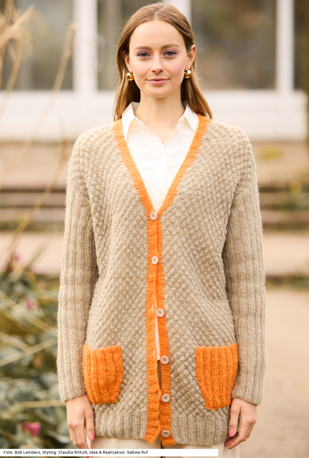 Modellansicht Bild 2: Jacke mit aufgesetzten Taschen