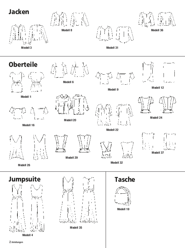 Konturierte Schnitte, modisch, handgemacht. Kleider, Jacken, Oberteile, Jumpsuits; elegant und kreativ.