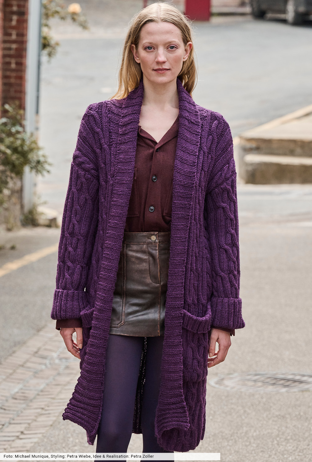 Modellansicht Bild 2: Mantel mit aufgesetzten Taschen