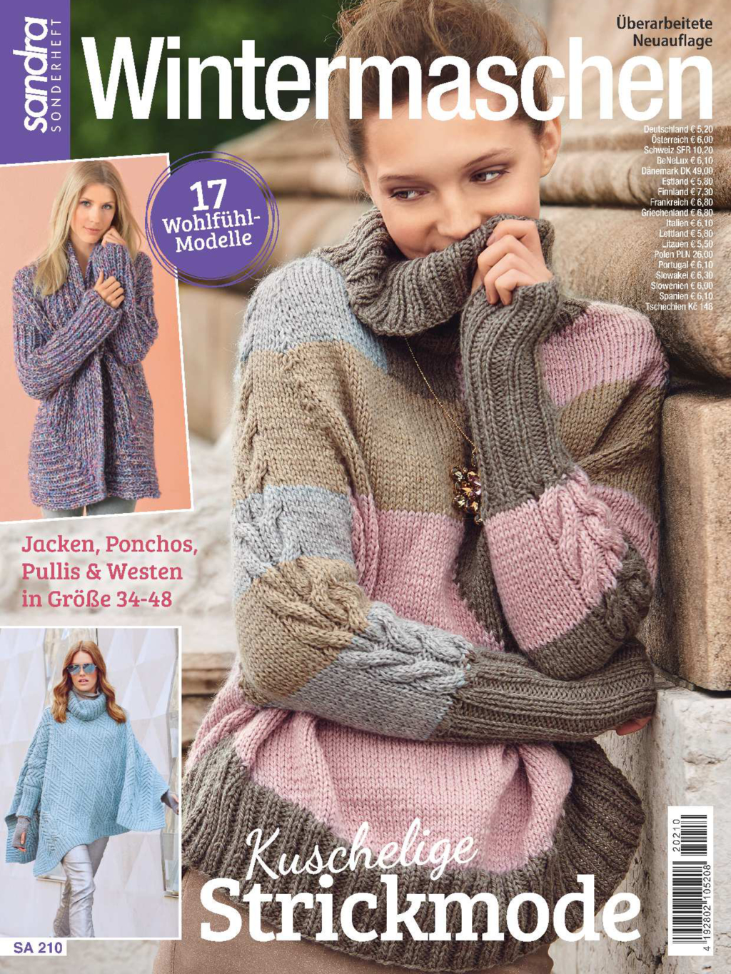 Sandra Sonderheft SA 210 - Kuschelige Strickmode