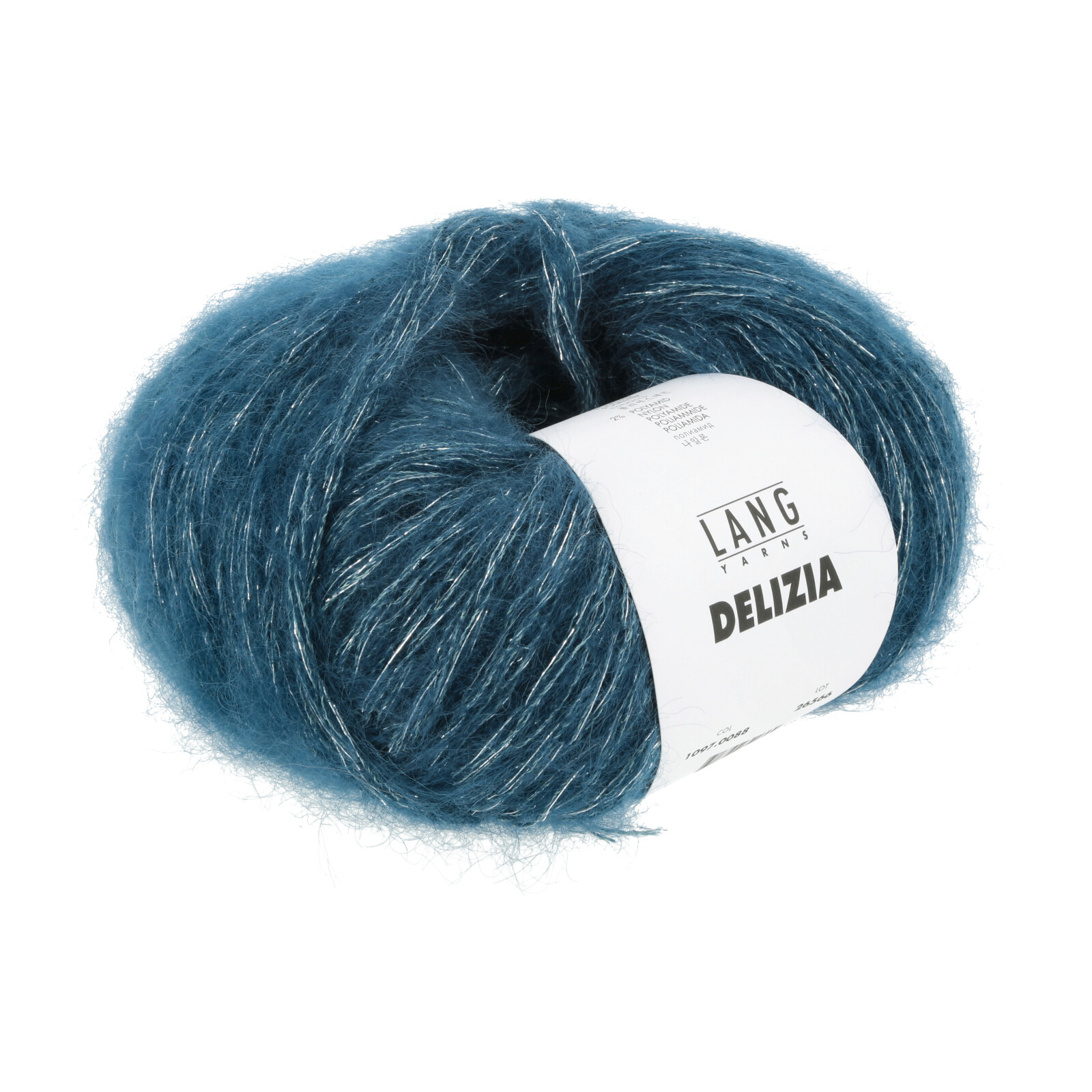 Garnbild LANGYARNS DELIZIA Petrol Nr. 0088