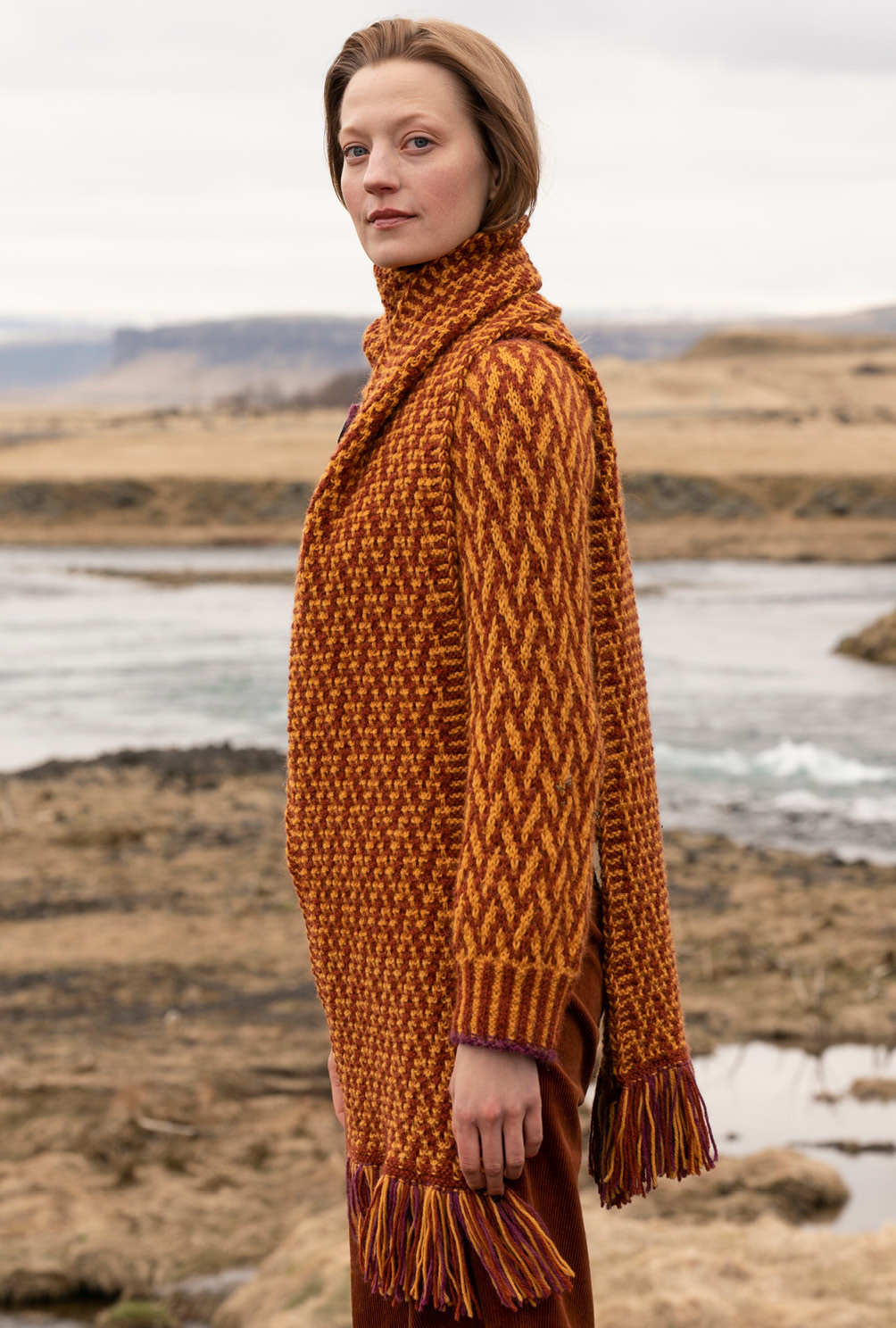 Modellansicht Bild 4: Set aus Jacke und Schal