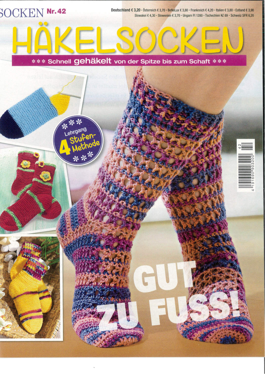 Socken Nr. 42/2017 - Häkelsocken