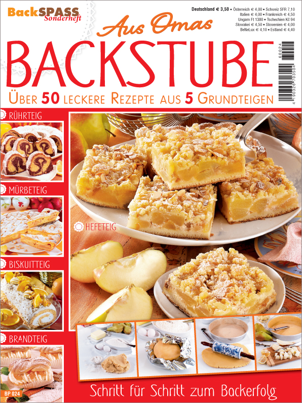 Back Spass  Sonderheft BP 024 - Aus Omas Backstube Magazin Produktbild: Back Spass  Sonderheft BP 024 - Aus Omas Backstube