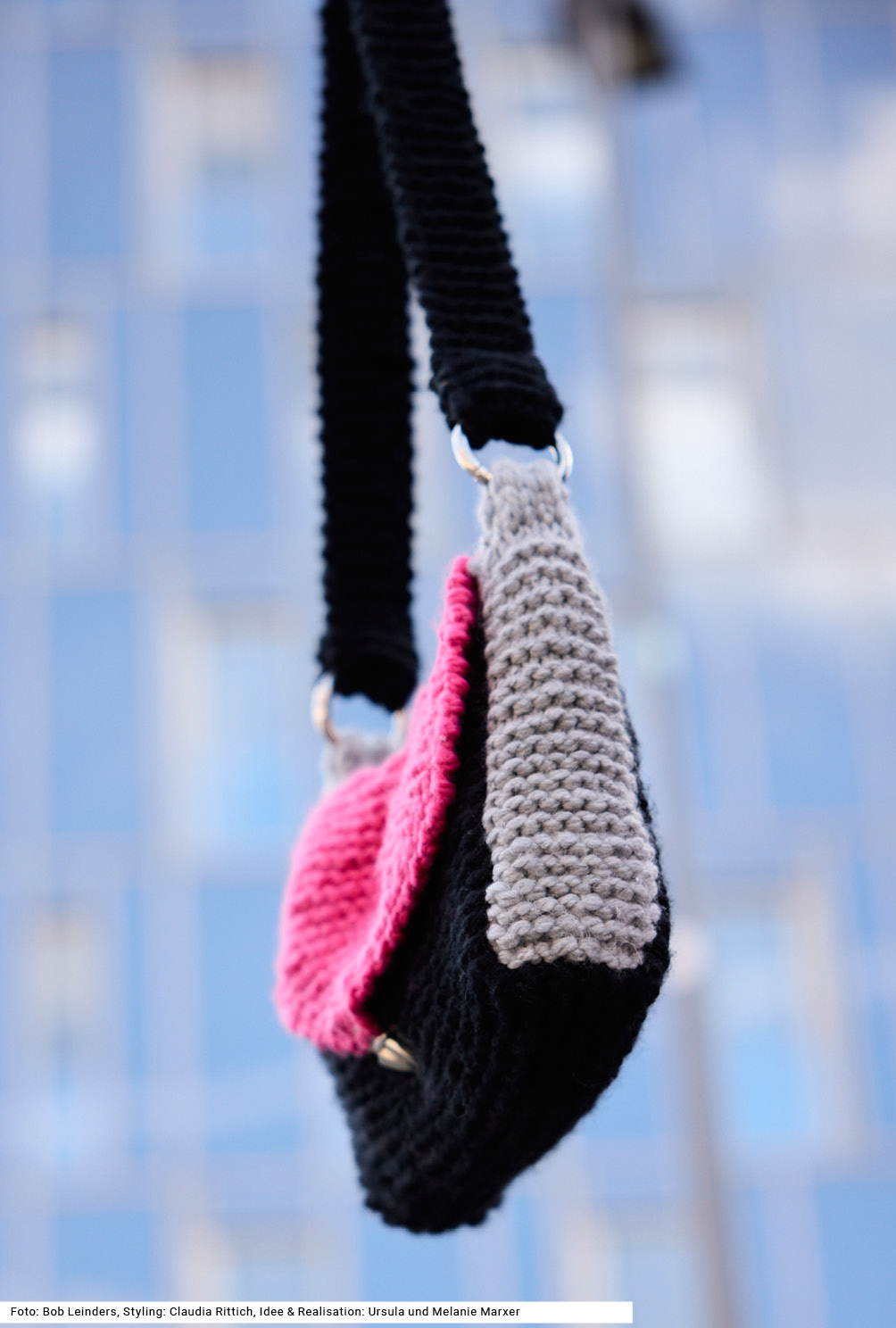 Modellansicht Bild 5: Dreifarbige Tasche