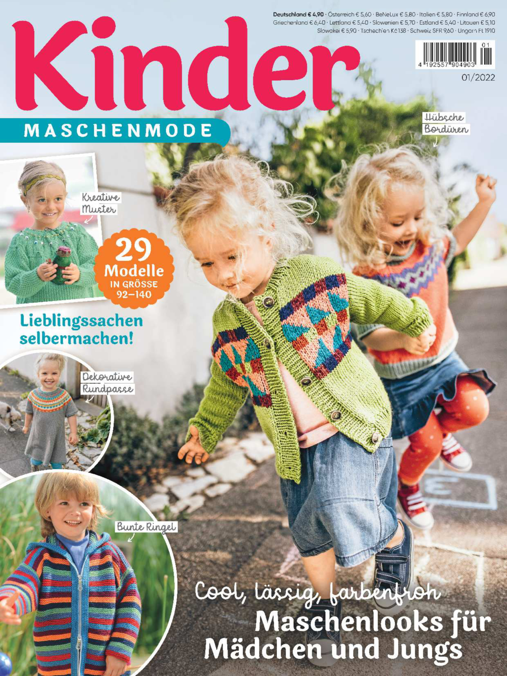 Kinder Maschenmode 1/2022 - Maschenlooks für Mädchen und Jungen Magazin Produktbild: Kinder Maschenmode 1/2022 - Maschenlooks für Mädchen und Jungen