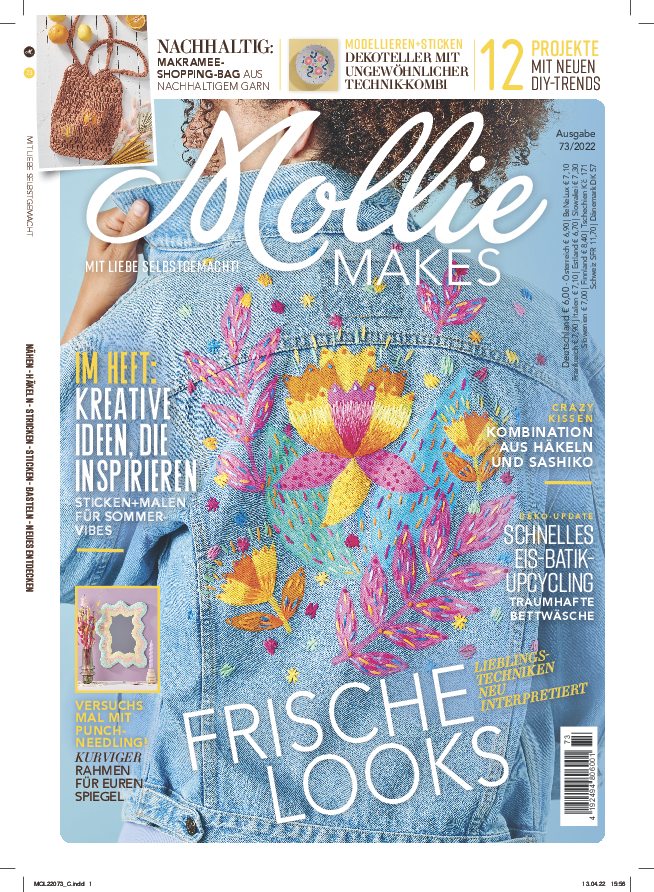 Magazin Produktbild: Mollie Makes Nr. 73/2022 - Frische Looks