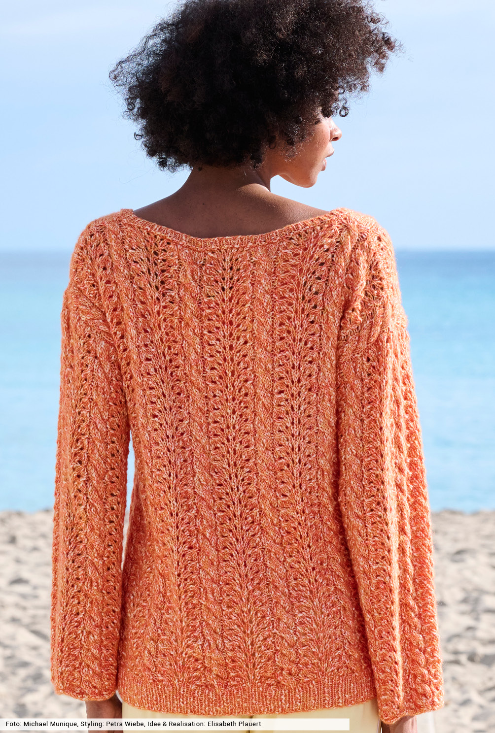 Modellansicht Bild 5: Pulli mit Zöpfen